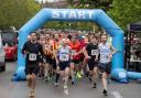 Runners taking part in the Norfolk Marathon