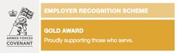 Employer recognition scheme, gold award