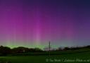 It took hours for Ian Watts to capture this photo of the Aurora