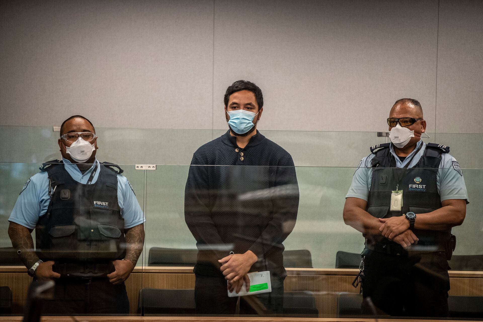 Daniel Havili is sentenced before Justice Sally Fitzgerald at the High Court at Auckland. Photo / Michael Craig