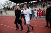 Brigitte Macron est venue encourager son mari, Emmanuel Macron, durant le tournoi de foot du Varietes Club.