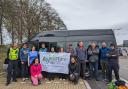 Ten police officers from the Borders will spend the next 24 hours taking on the National Three Peaks Challenge for local charity Nurture the Borders