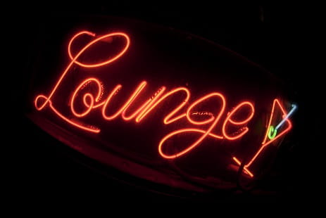 Vintage Neon Bar Sign