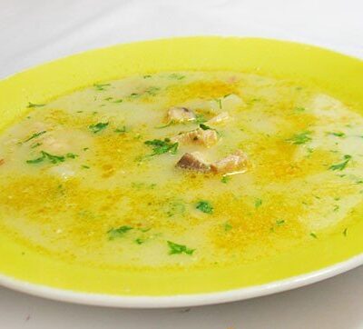 Сливочный суп с семгой - рецепт с фото