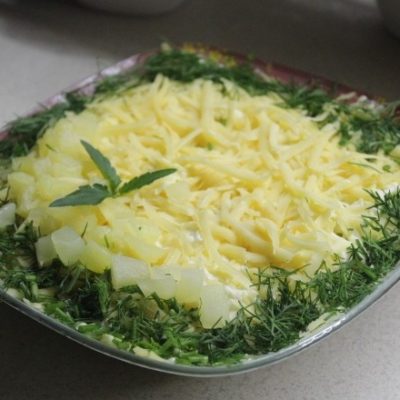 Нежный ананасовый салат - рецепт с фото