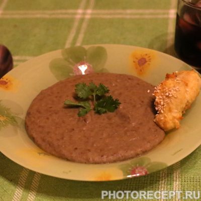 Суп-пюре из чечевицы - рецепт с фото