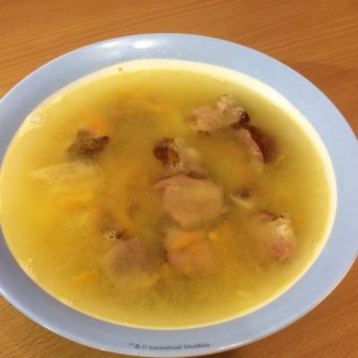 Гороховый суп с копченостями - рецепт с фото