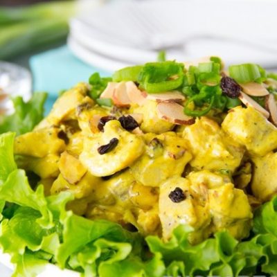 Праздничный салат из индейки с манго - рецепт с фото