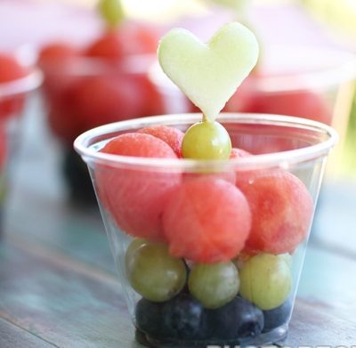 Десерт из ягод и фруктов на праздник - рецепт с фото