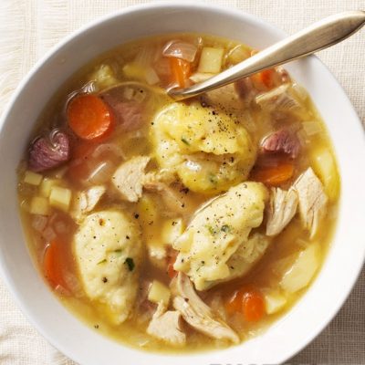 Суп с галушками - рецепт с фото