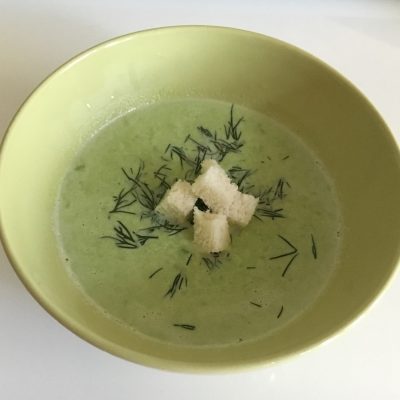 Крем-суп из зеленого горошка - рецепт с фото