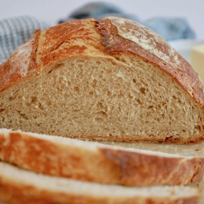 Хлеб из пшеничной муки - рецепт с фото