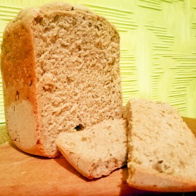Хлеб из дрожжевого теста «Максимум пользы»,  в хлебопечке - рецепт с фото