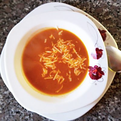 Турецкий томатный суп с сыром - рецепт с фото