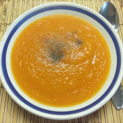 Суп-пюре из тыквы и моркови - рецепт с фото