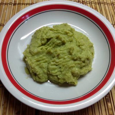 Пюре из картофеля и зеленого горошка с чесноком и пармезаном - рецепт с фото