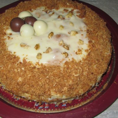 Слоеный торт «Наполеон» - рецепт с фото