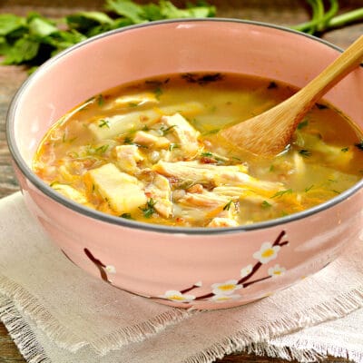 Гречневый суп с индейкой - рецепт с фото