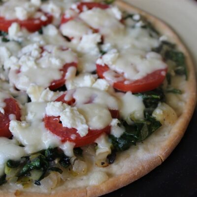 Греческая пицца - рецепт с фото