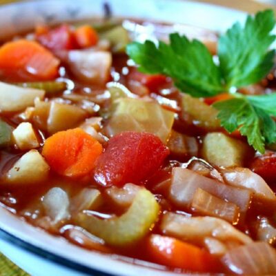 Томатный суп с цветной капустой и сельдереем - рецепт с фото