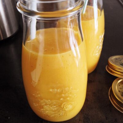 Протеиновый смузи из манго - рецепт с фото