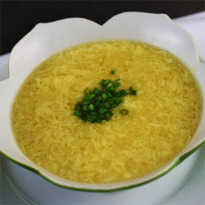 Китайский яичный суп - рецепт с фото