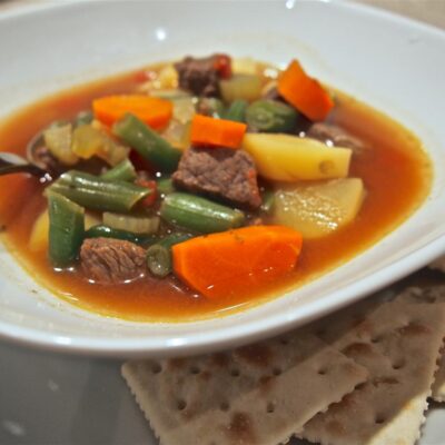 Овощной говяжий суп по-голландски - рецепт с фото