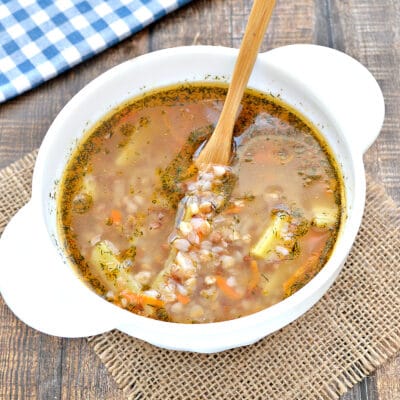 Постный гречневый суп - рецепт с фото