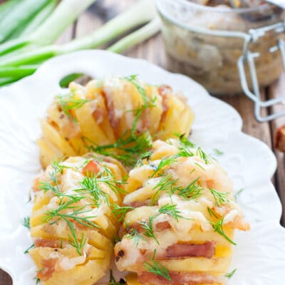 Картошка-гармошка в духовке - рецепт с фото