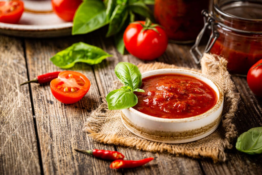 Фото рецепта - Острый томатный соус - шаг 5