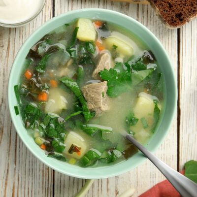 Щавелевый суп - рецепт с фото