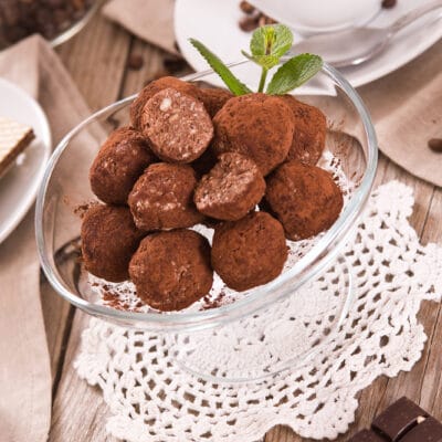Трюфель (шоколадные домашние конфеты) - рецепт с фото