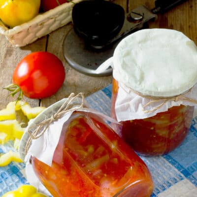 Лечо с помидорами - рецепт с фото