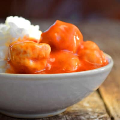 Куриные фрикадельки в томатном соусе (митболы) - рецепт с фото