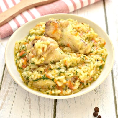 Рис с куриными крылышками в казане - рецепт с фото