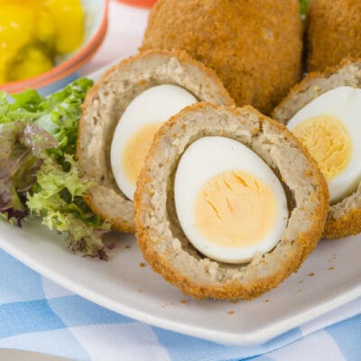 Яйца по-шотландски (котлета в фарше) - рецепт с фото