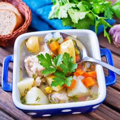 Рыбный суп с молодым картофелем - рецепт с фото
