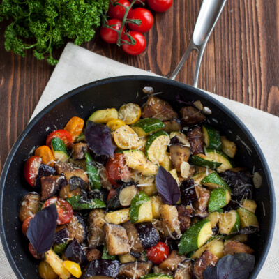 Тушеные овощи (овощное рагу) - рецепт с фото