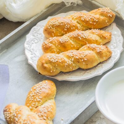 Греческое печенье «Кулуракья» - рецепт с фото