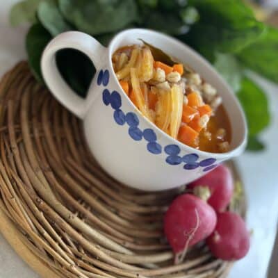Суп из говядины с сельдереем и перловкой - рецепт с фото
