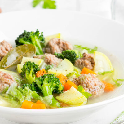 Суп с фрикадельками и овощами - рецепт с фото