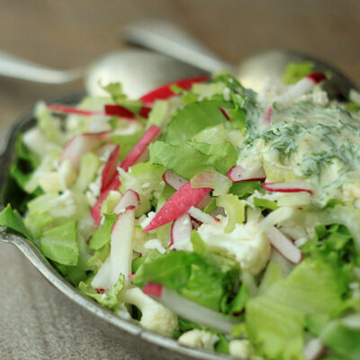 Салат овощной с капустой - рецепт с фото