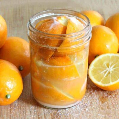 Консервированные лимоны — заготовка - рецепт с фото
