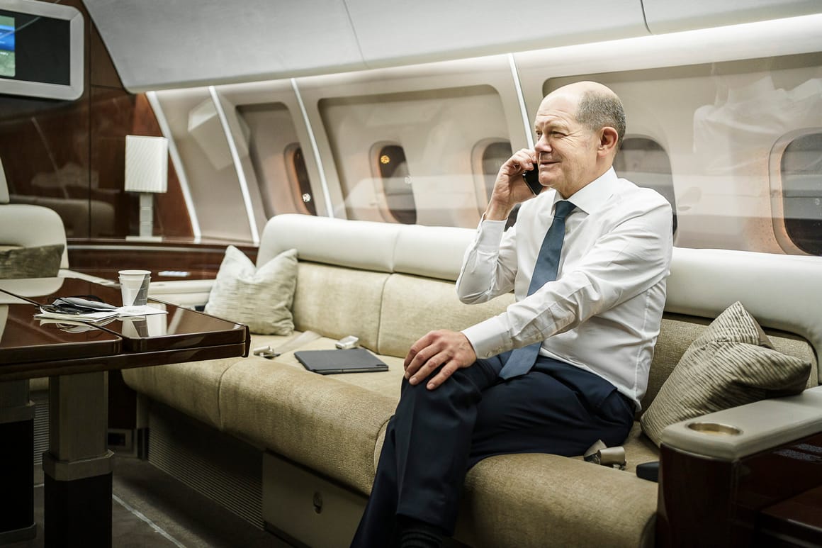 Chancellor Olaf Scholz Telephones U.S. President Joe Biden