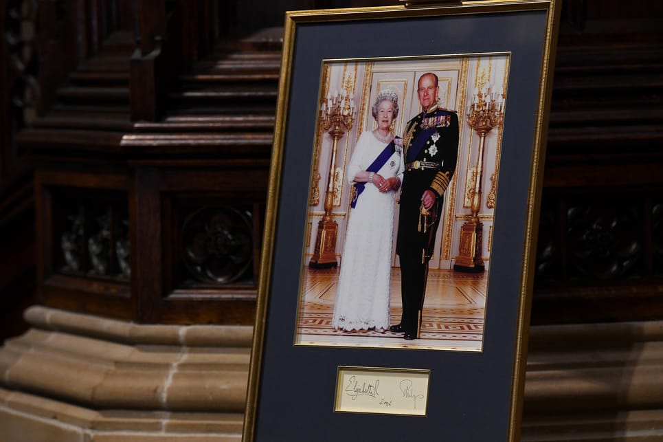 Prime Minister Scott Morrison Attends Church Service To Pay Respects To Prince Philip, Duke Of Edinburgh