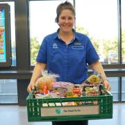 Shoppers can buy Too Good To Go bags from Aldi, which contain a range of grocery items near their sell-by or use-by date