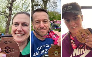 Meet the incredible people of Salisbury who completed the London Marathon