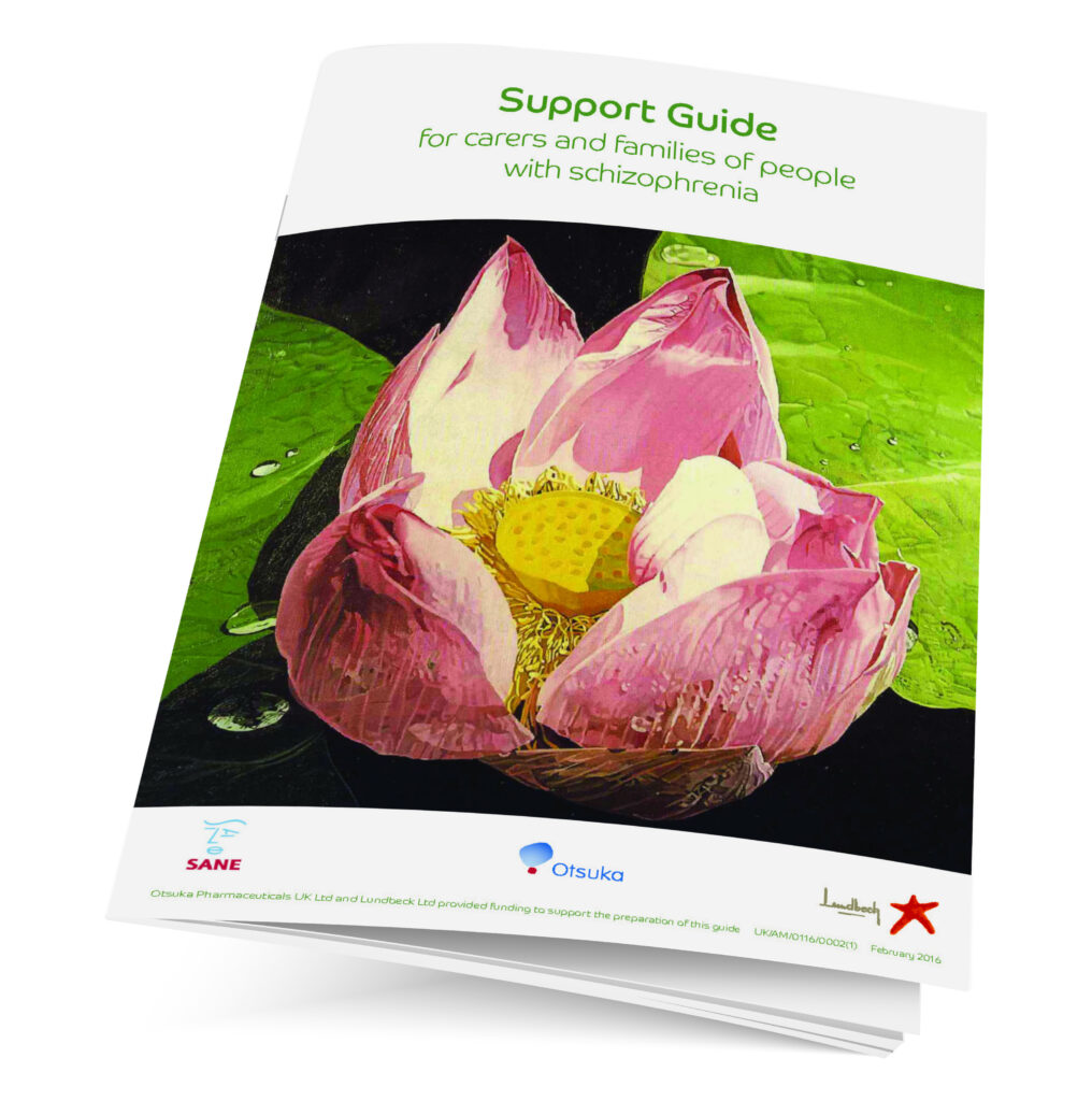 Support Guide for carers and families of people with schizophrenia