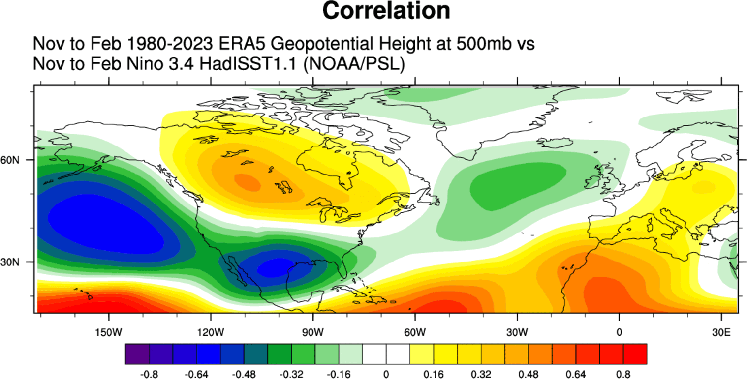 winter-weather-pattern-pressure-anomaly-analysis-el-nino-united-states-canada-europe-correlation-data