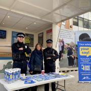 The Police and Crime Commissioner's engagement team visits Torquay